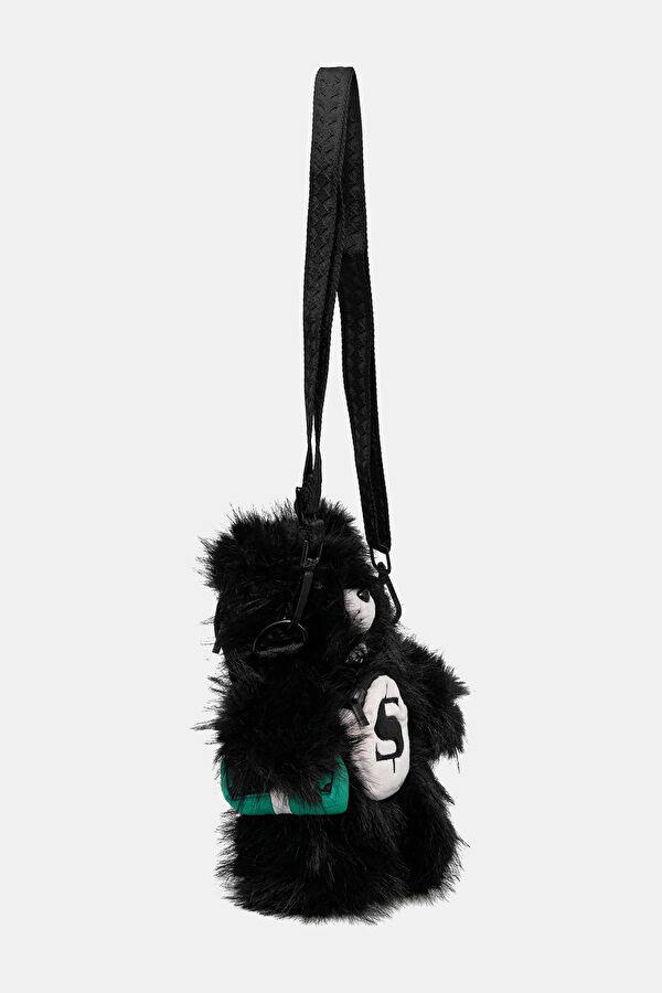 Fur Cray Black Bear Cub Siyah Çanta 2