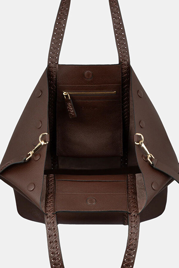Dark Brown Leather Bag 3