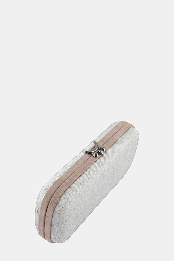 Silver Satin Bag 2