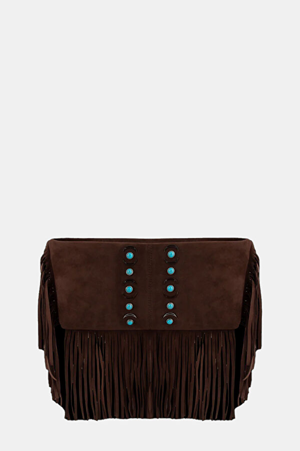 Brown Suede Bag