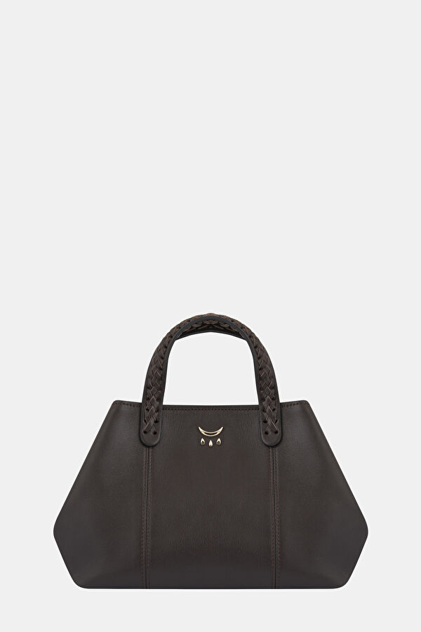 Mini Hemithea Dark Brown Leather Bag 2
