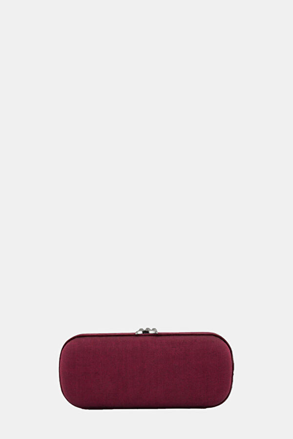 Maroon Satin Bag