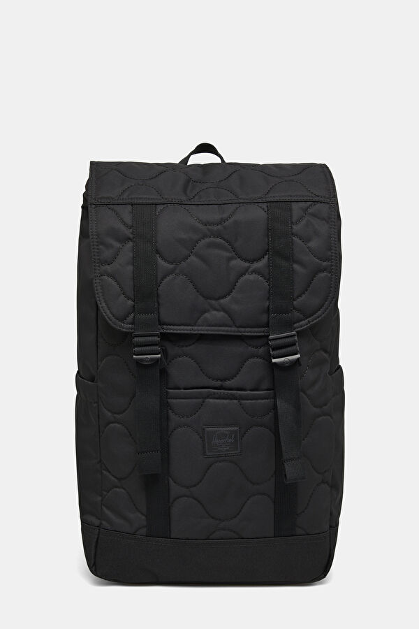 Retreat Quilted Capsule Siyah Çanta