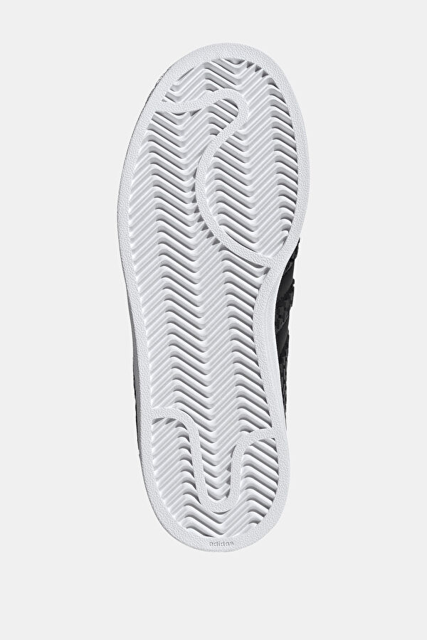 Superstar II Black Girls' Sneakers 6