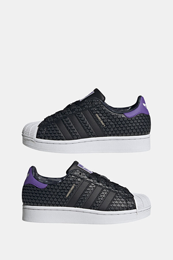 Superstar II Black Girls' Sneakers 7