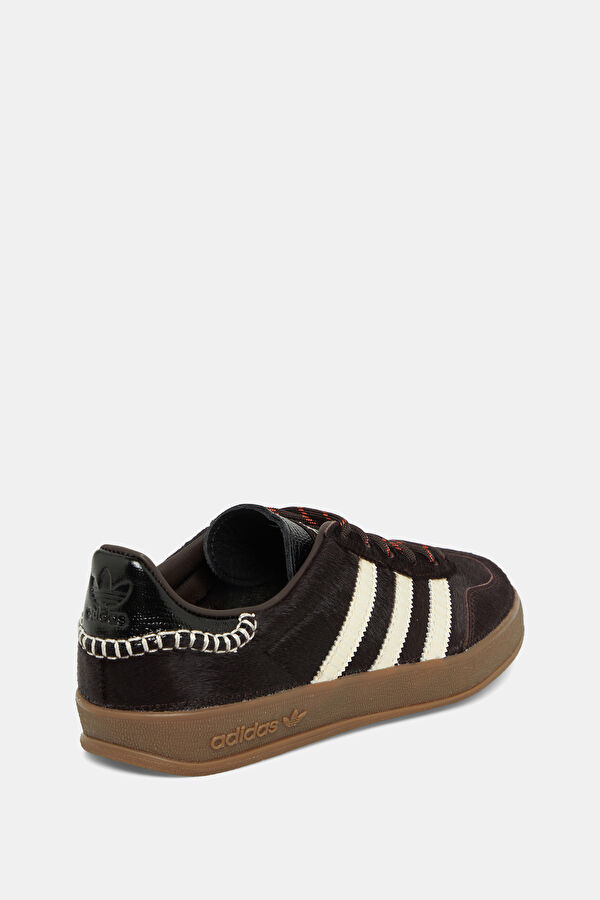 X Wales Bonner Gazelle Pony Bordo Kadın Spor Ayakkabı 3