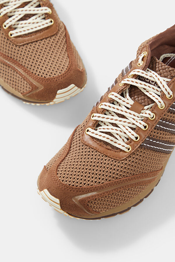 X Wales Bonner Adizero Adios Mesh Kahve Kadın Spor Ayakkabı 4