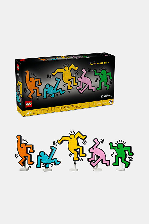 Art Keith Haring Dans Eden Figürler 31216
