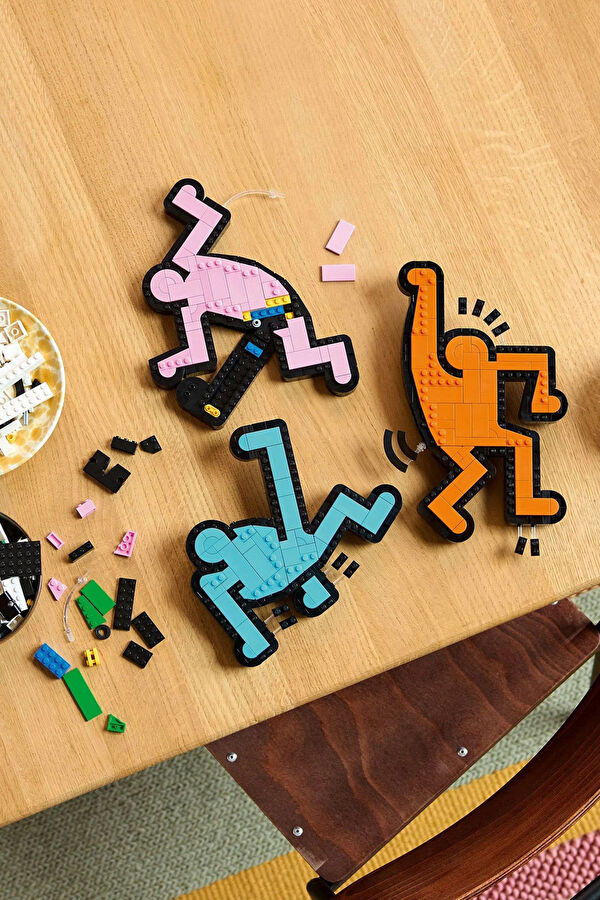 Art Keith Haring Dans Eden Figürler 31216 4