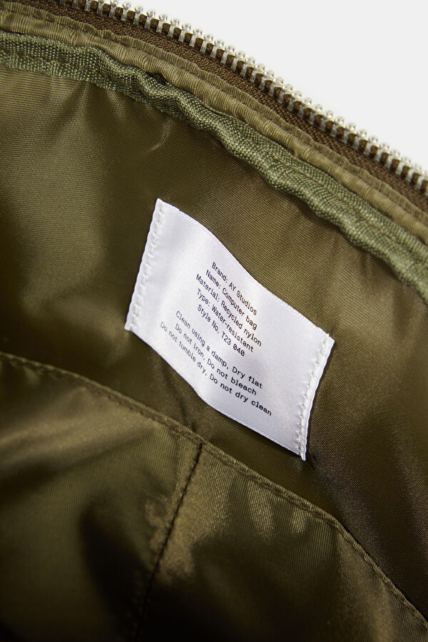 Khaki Computer Bag 7