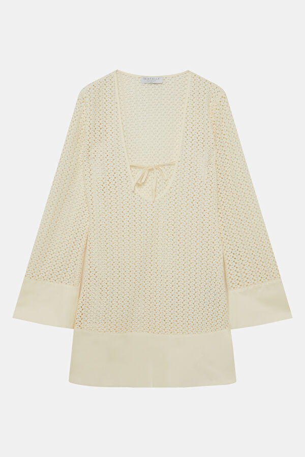 Ecru Mini Women's Dress