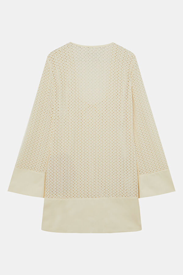 Ecru Mini Women's Dress 2