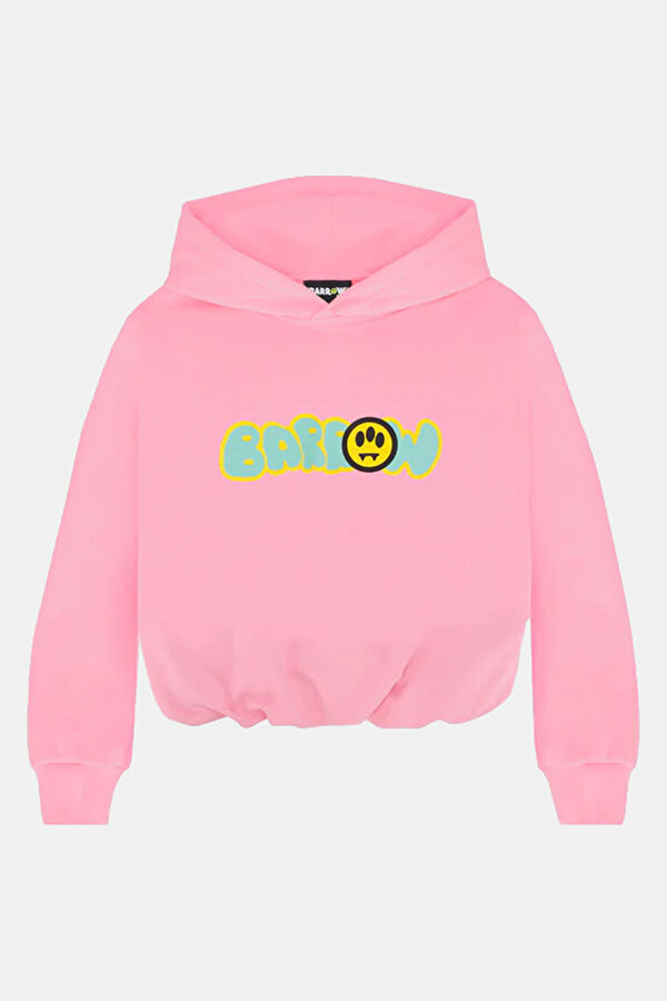 Çok Renkli Bisiklet Yaka Çocuk Sweatshirt