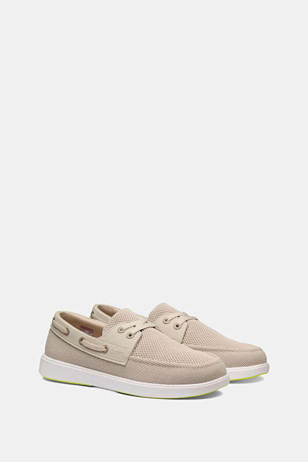 Breeze Beige Men's Boat Shoe 2