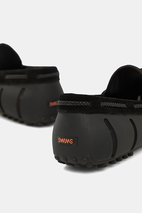 The Woven Driver Black Men's Shoes 5