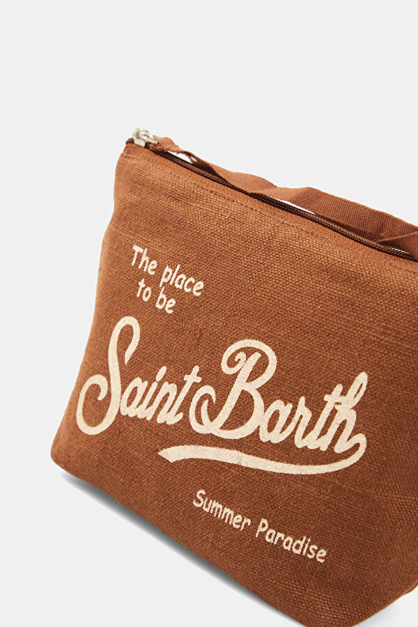 Aline Linen Brown Bag 4