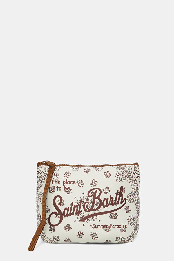 Aline Beige Patterned Bag