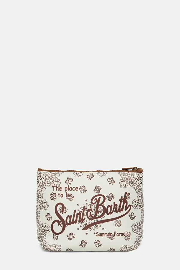 Aline Beige Patterned Bag 3