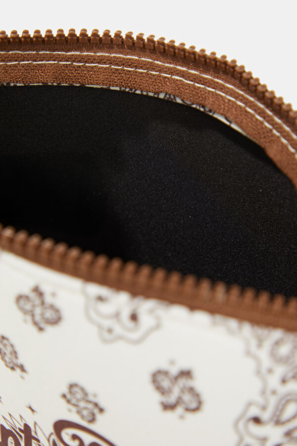 Aline Beige Patterned Bag 5