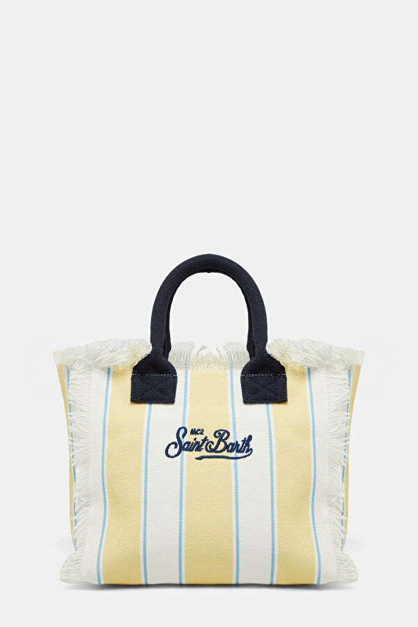Light Yellow Striped Bag 2