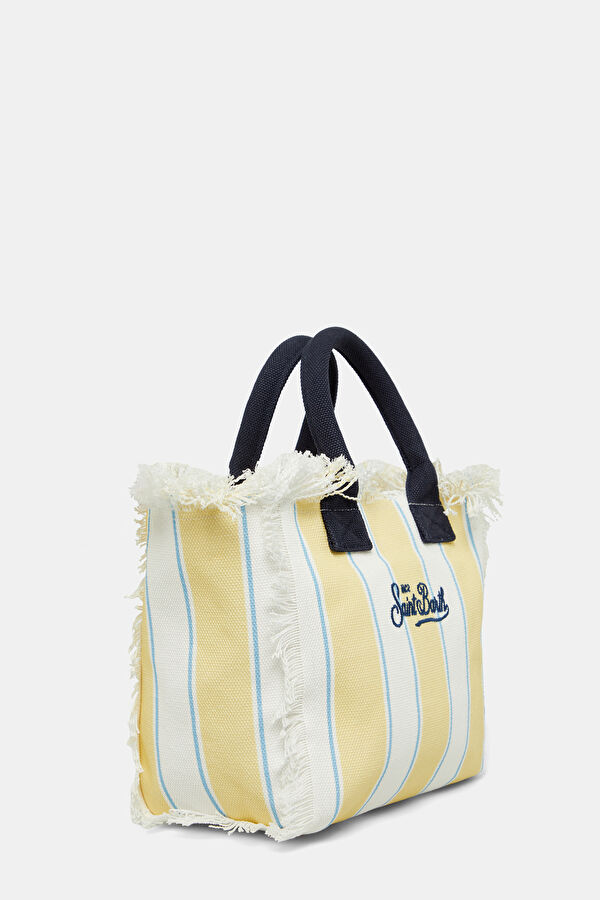 Light Yellow Striped Bag 3