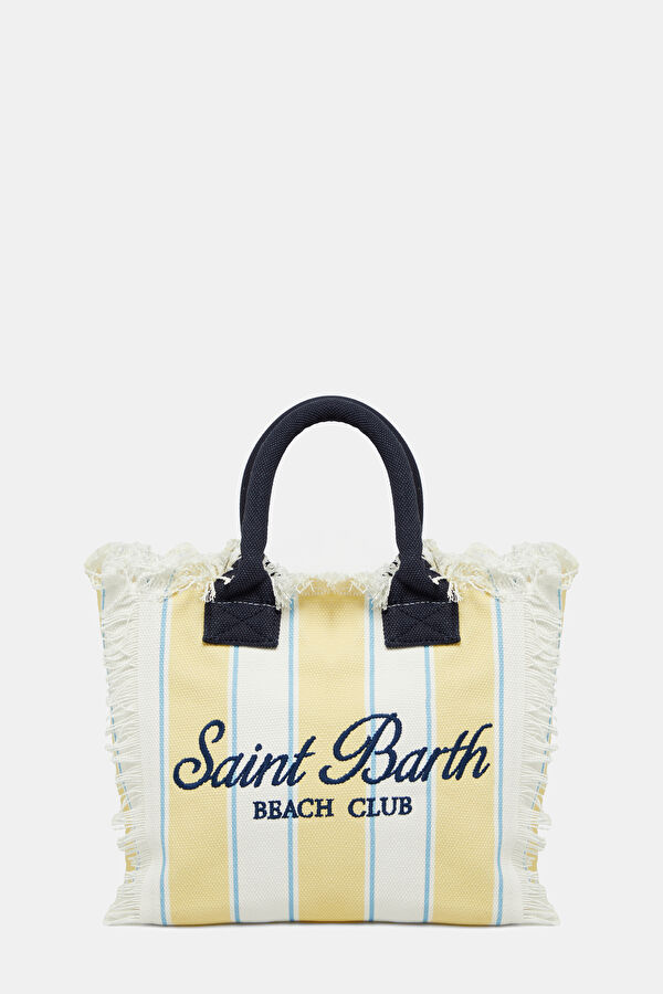 Light Yellow Striped Bag 4