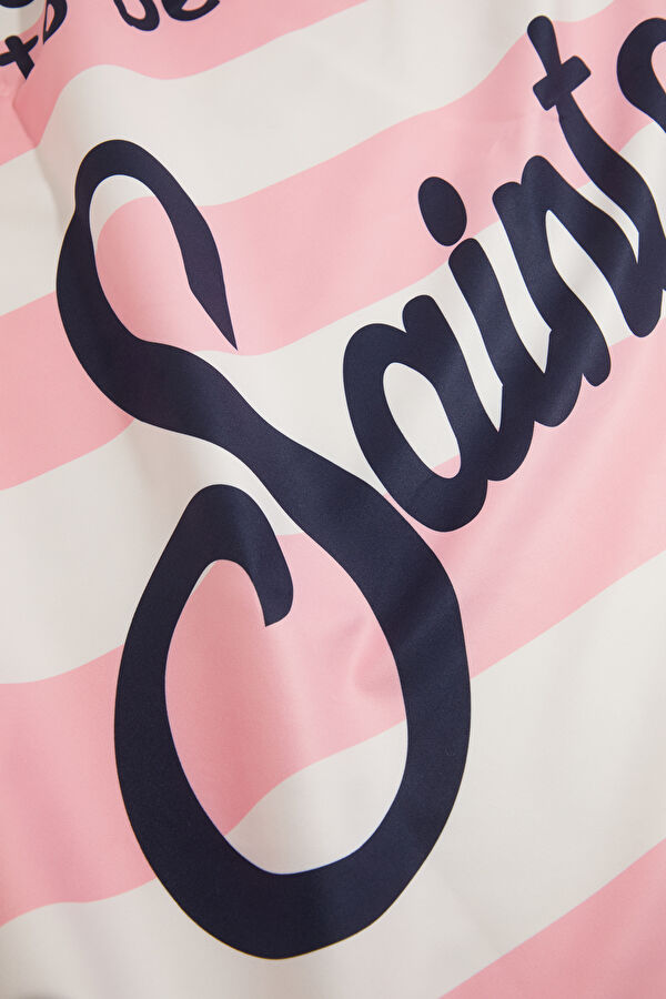 Pink Patterned Women's Towel 4