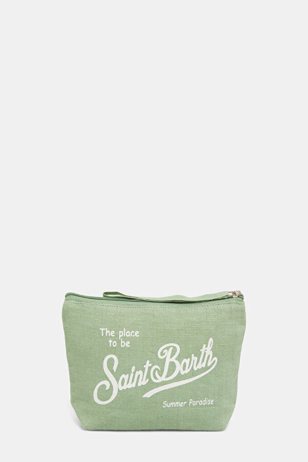 Aline Linen Aqua Bag 3