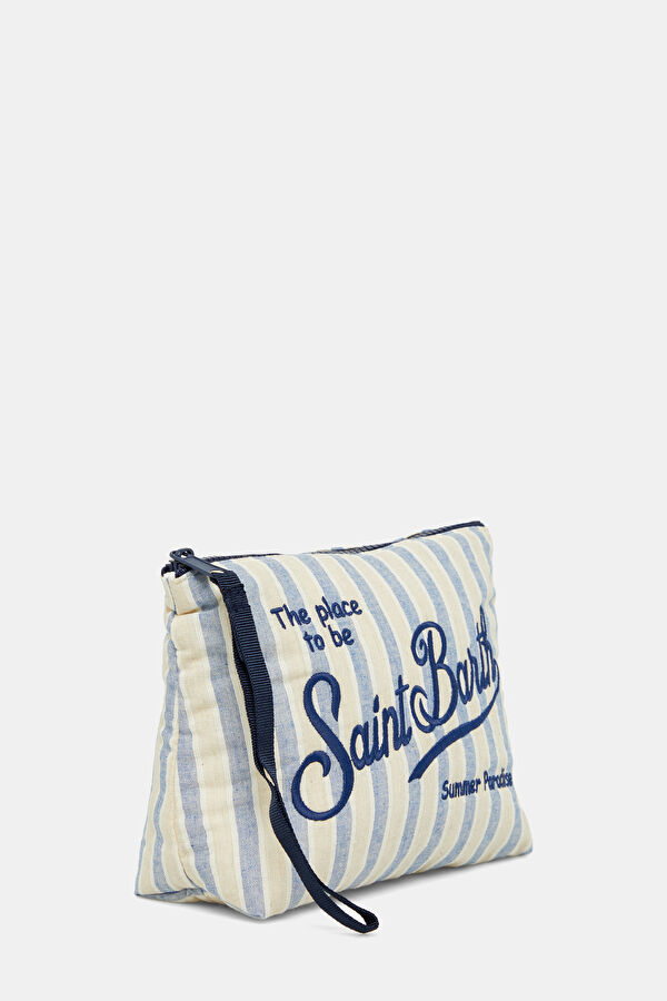 Lilac Striped Bag 2