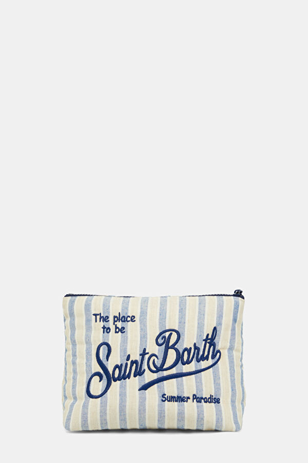Lilac Striped Bag 3