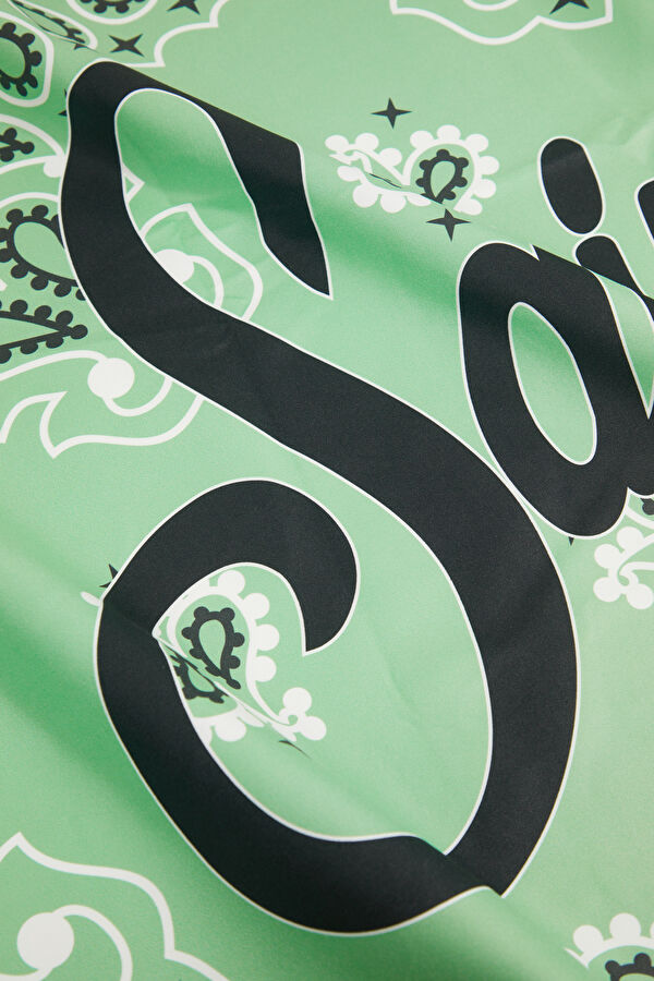 Light Green Patterned Women's Towel 4