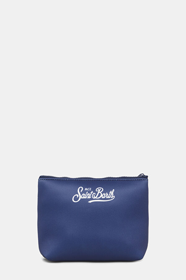 Aline Navy Blue Patterned Bag 3