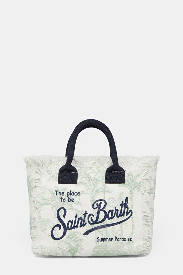 Aqua Green Patterned Bag