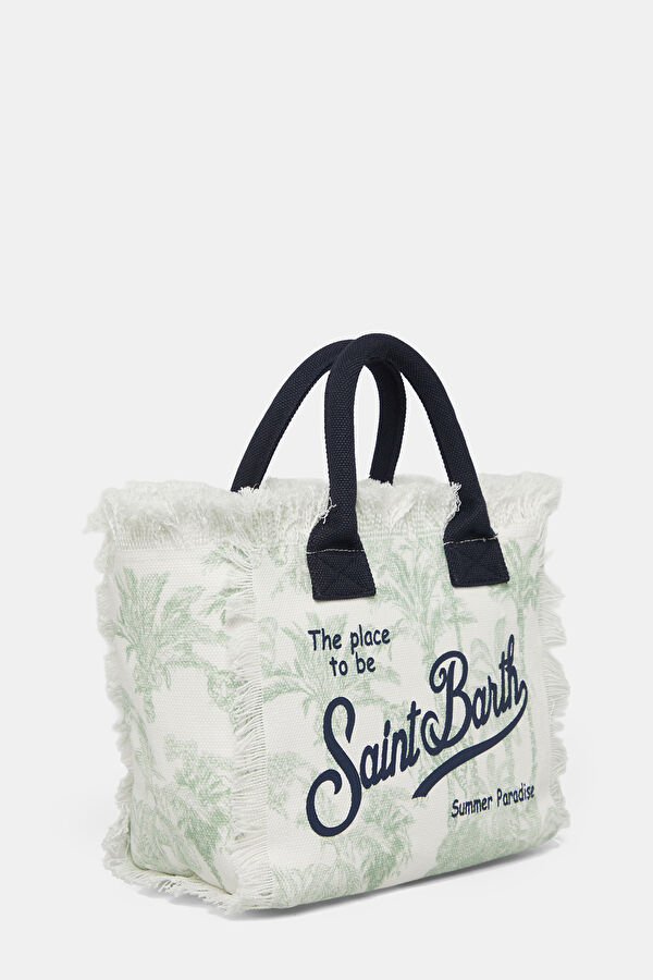 Aqua Green Patterned Bag 3