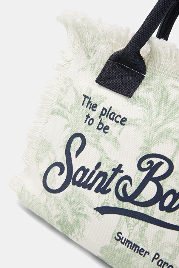 Aqua Green Patterned Bag 5