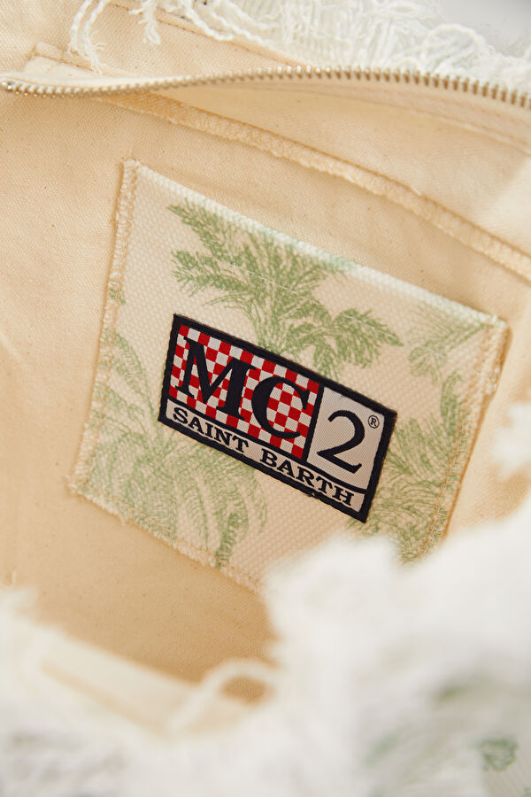 Aqua Green Patterned Bag 7