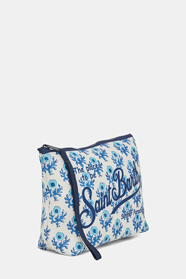 Aline Radical Flowers White Patterned Bag 2