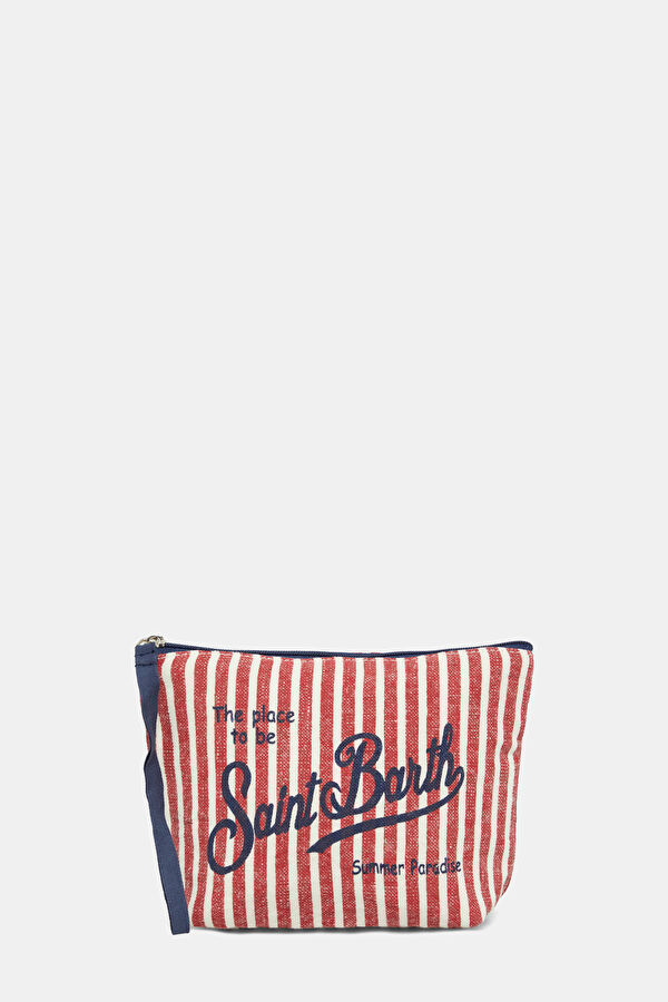 Red Striped Bag