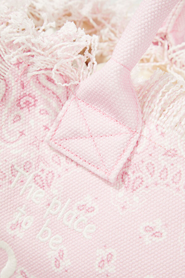 Colette Pink Patterned Bag 5
