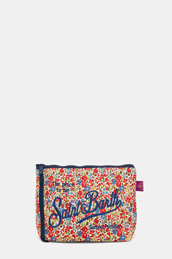 Aline Dark Pink Floral Patterned Bag