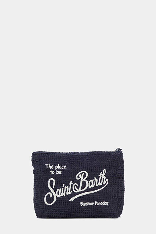 Aline Waffle Navy Bag 3