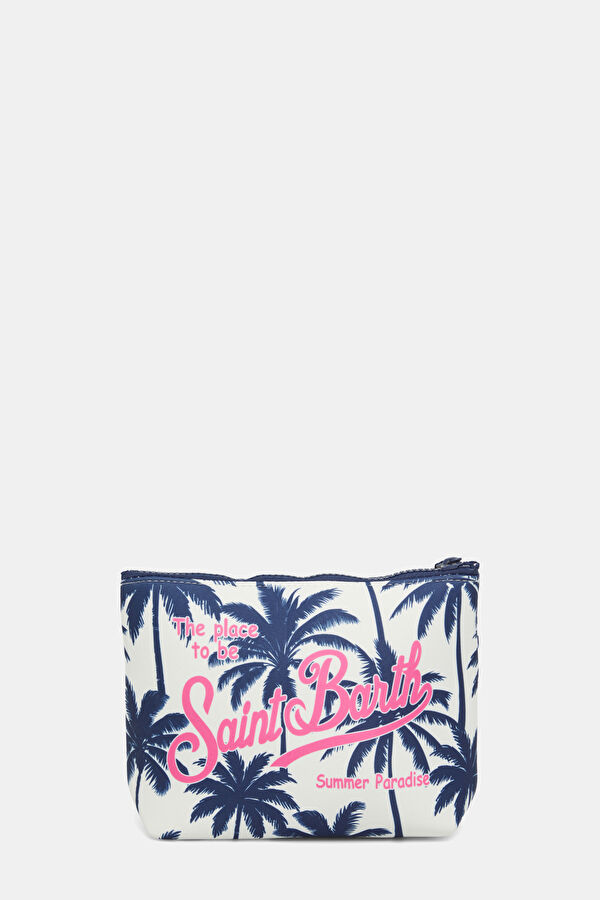 Aline Sponge Navy Patterned Bag 3
