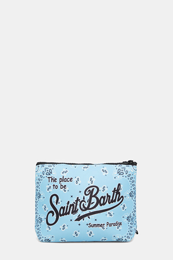 Light Blue Patterned Bag 3