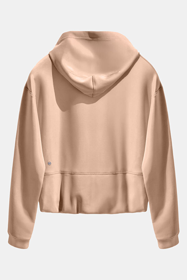 Bej Kadın Sweatshirt 2