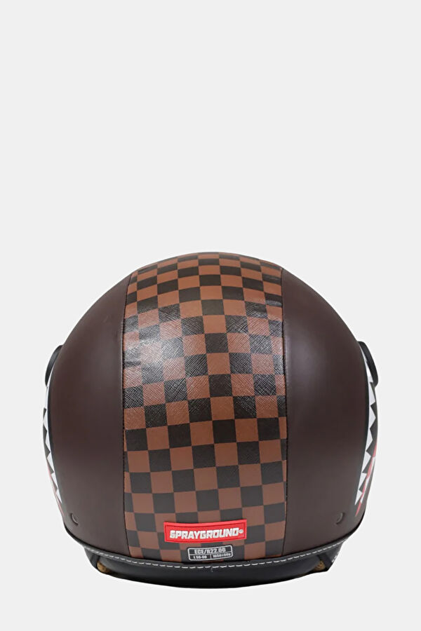 Sharks In Paris Helmet Brown Helmet 5