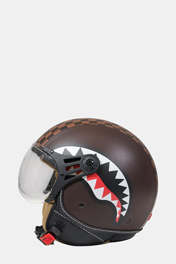 Sharks In Paris Helmet Brown Helmet 7