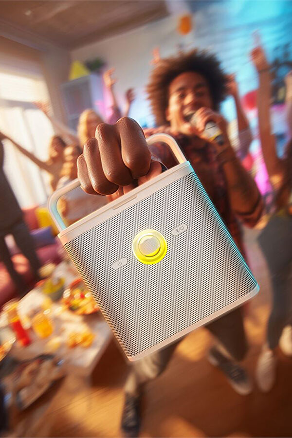 Shell S3 7" Tabletli Çift Mikrofonlu Karaoke Bluetooth Hoparlör 5