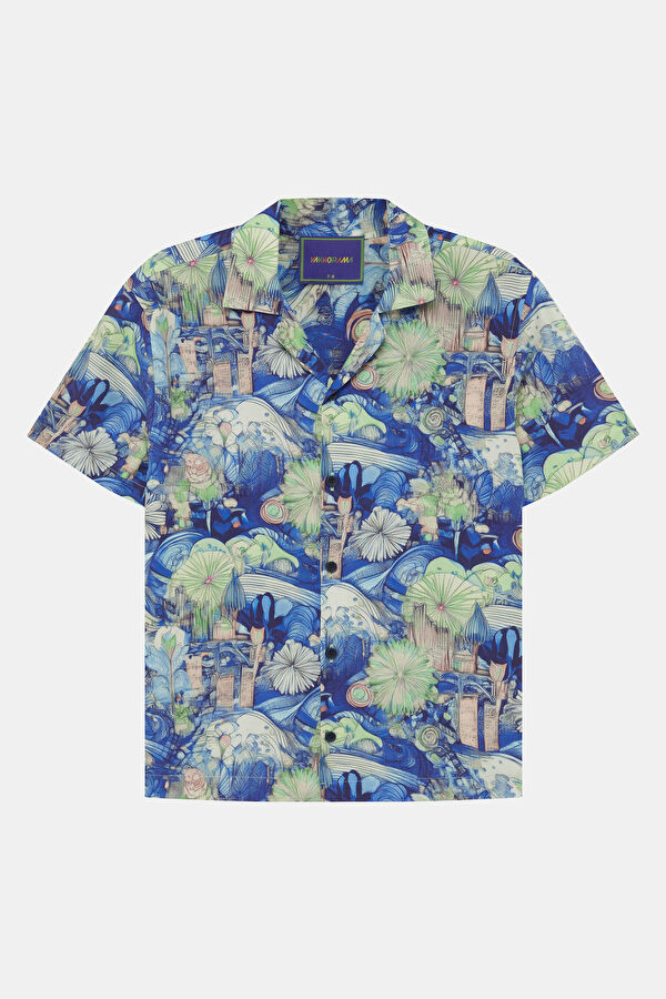 Multicolored Pattern Kids Shirt