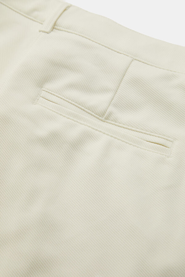 White and Black Loose Fit Women's Pants 5