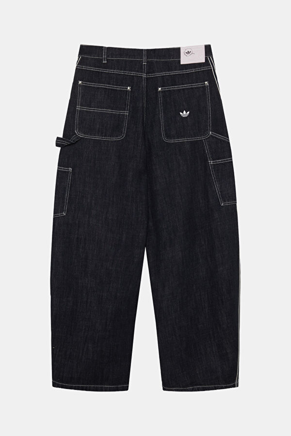 Denim Workpant Relax Kalıp İndigo Baggy Erkek Jean Pantolon 2